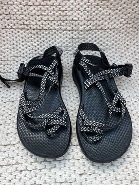Chaco ZX2 Classic Sandals Womens Boost Black Gray Strappy Size 7